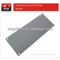 Pad printing thin steel cliche plate for pad printer machine